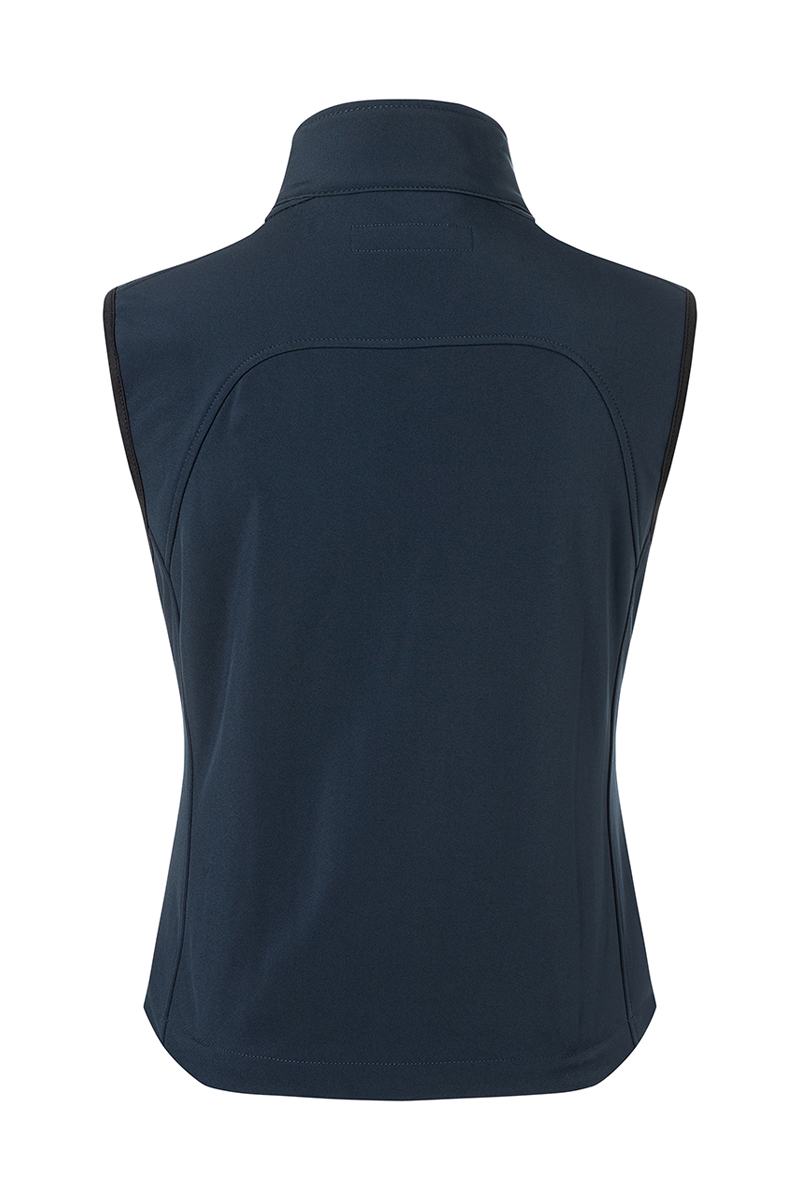 Softshellweste Damen Marine – Damen Softshellweste Classic, Detailansicht