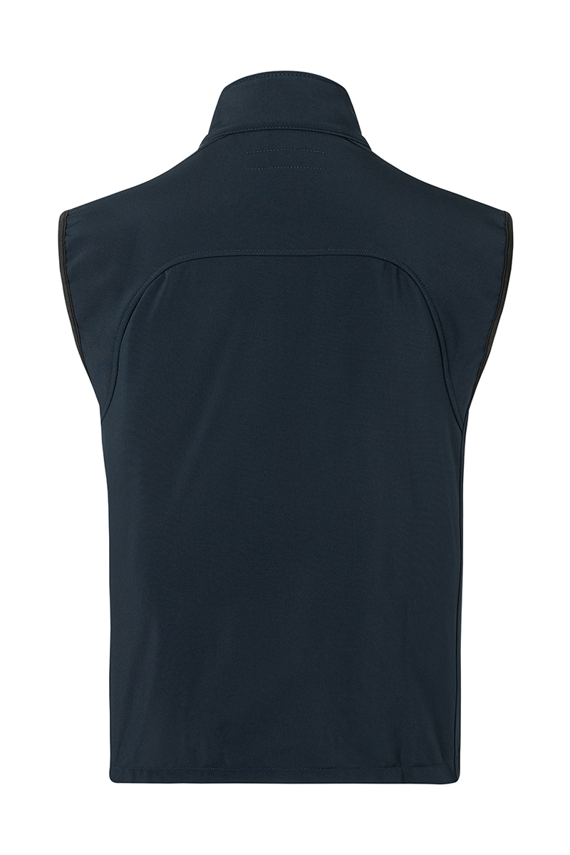 Softshellweste Herren Marine – Herren Softshellweste Classic, Detailansicht