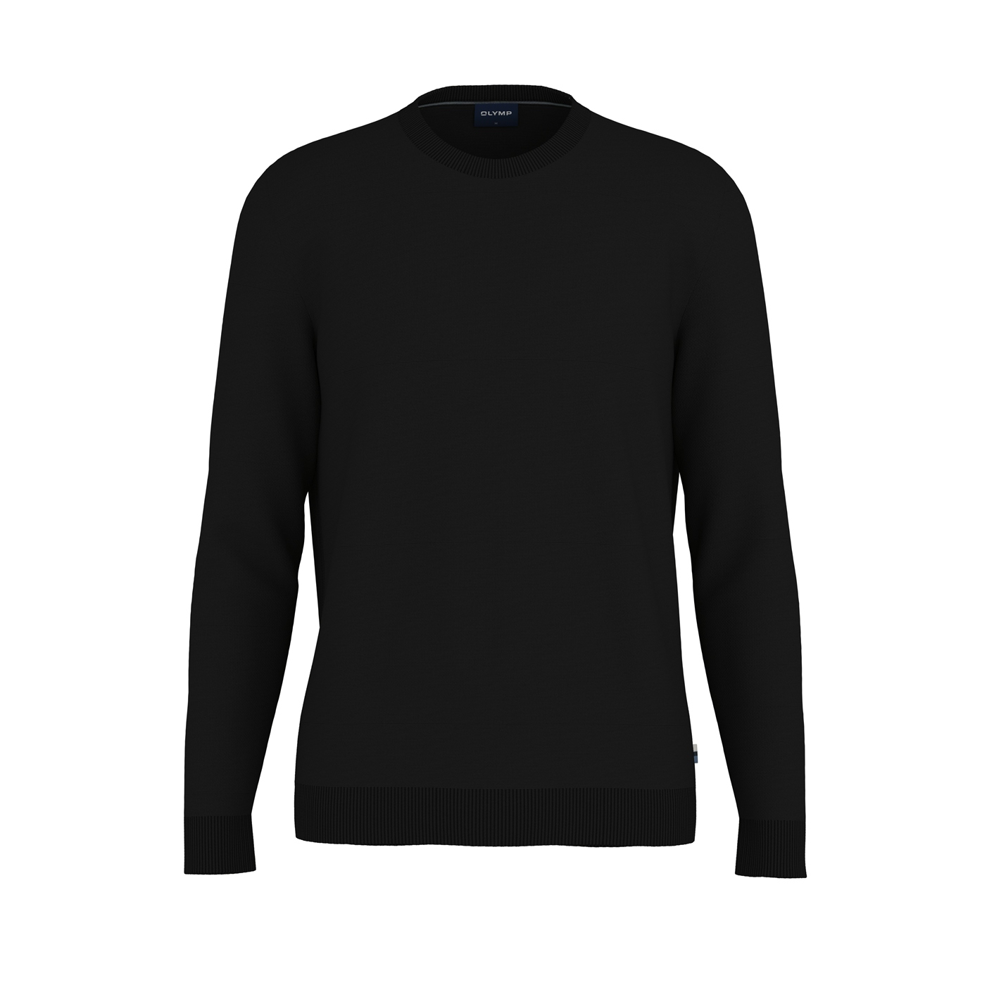 Pullover Herren Schwarz – OLYMP Casual Strick Modern Fit