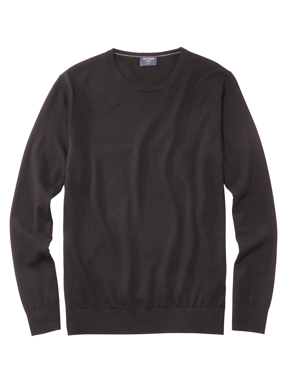 Pullover Herren Schwarz – OLYMP Casual Strick Body Fit