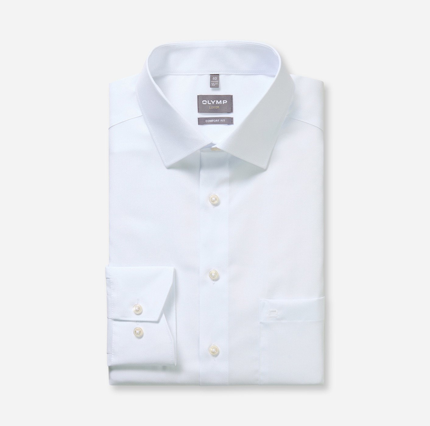Hemd Herren Weiß – OLYMP Luxor Comfort Fit
