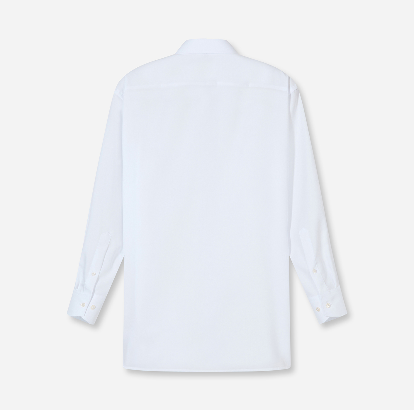 Hemd Herren Weiß – OLYMP Luxor Comfort Fit Extra langer Arm, Detailansicht