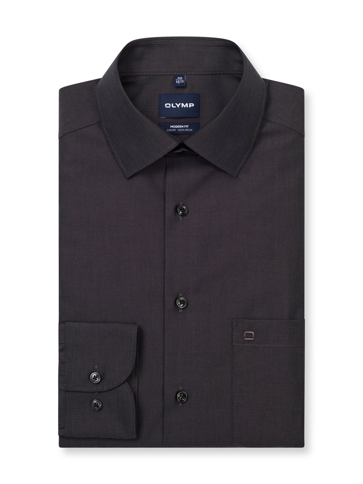 Hemd Herren Anthrazit – OLYMP Luxor Modern Fit