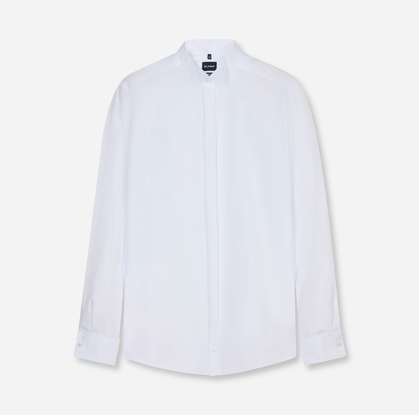 Hemd Herren Weiß – OLYMP Luxor Soirée Modern Fit, Detailansicht