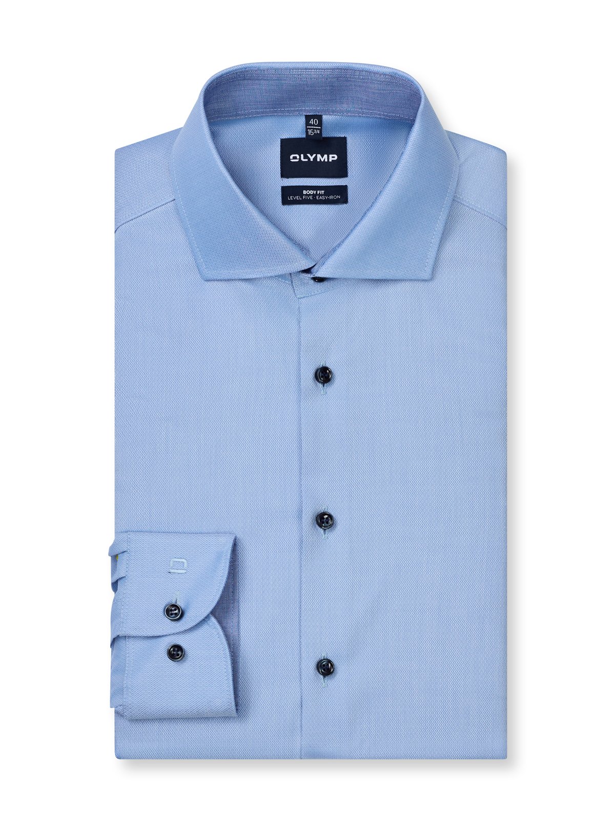 Hemd Herren Bleu – OLYMP Level Five Body Fit