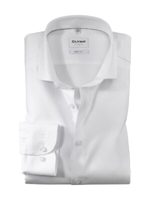 Hemd Herren Weiß – OLYMP Level Five Body Fit Extra langer Arm