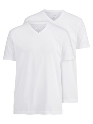 T-Shirt Herren Schwarz – OLYMP Unterzieh-T-Shirts Modern Fit