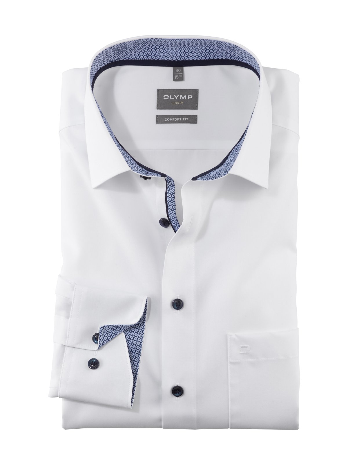 Hemd Herren Weiß – OLYMP Luxor Comfort Fit