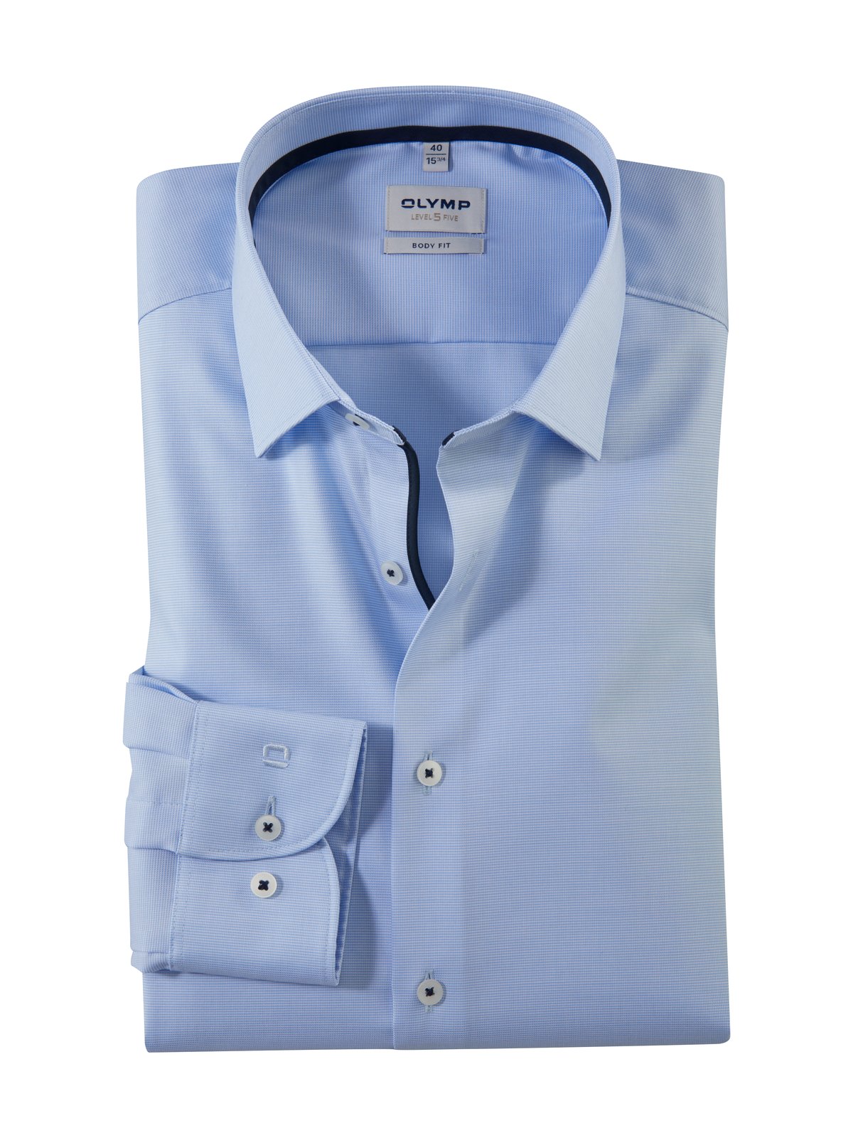 Hemd Herren Bleu – OLYMP Level Five Body Fit