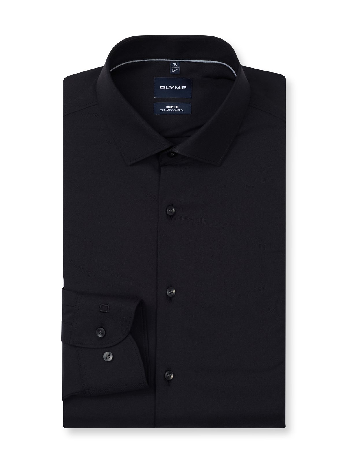 Hemd Herren Schwarz – OLYMP Level Five 24/Seven Body Fit