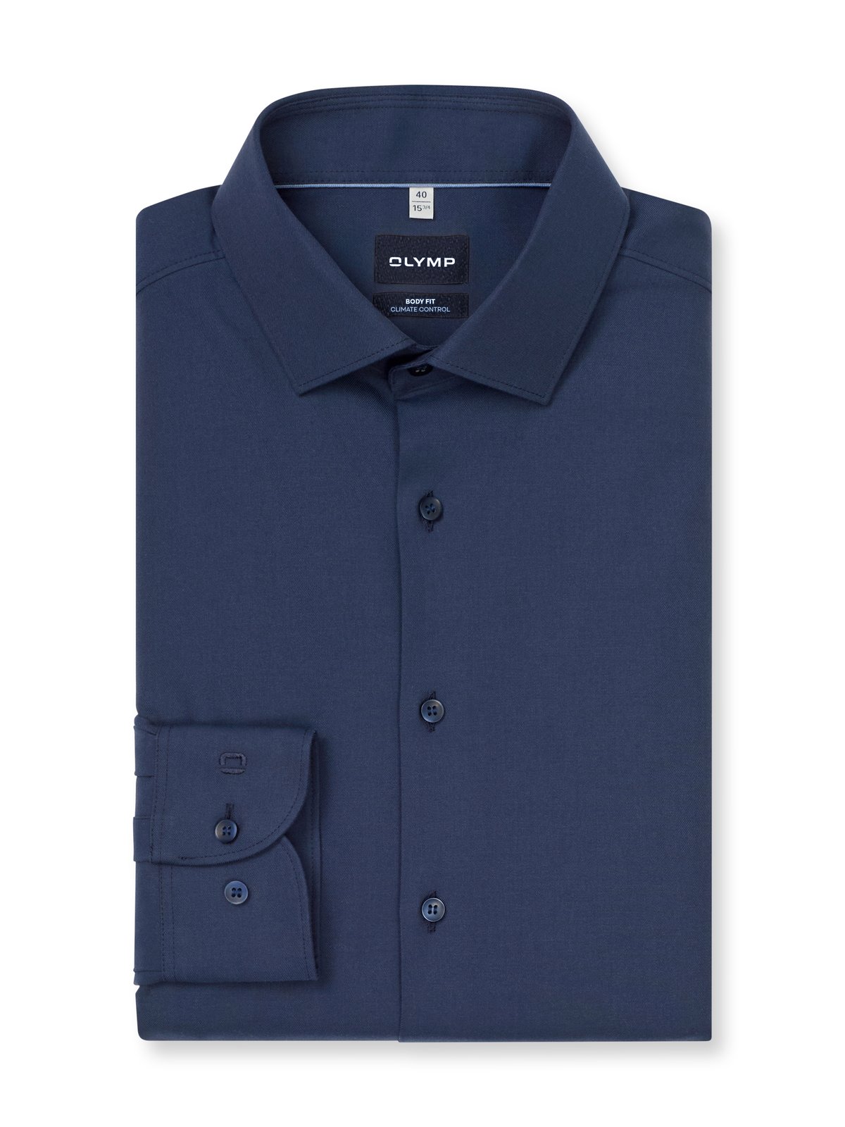Hemd Herren Marine – OLYMP Level Five 24/Seven Body Fit