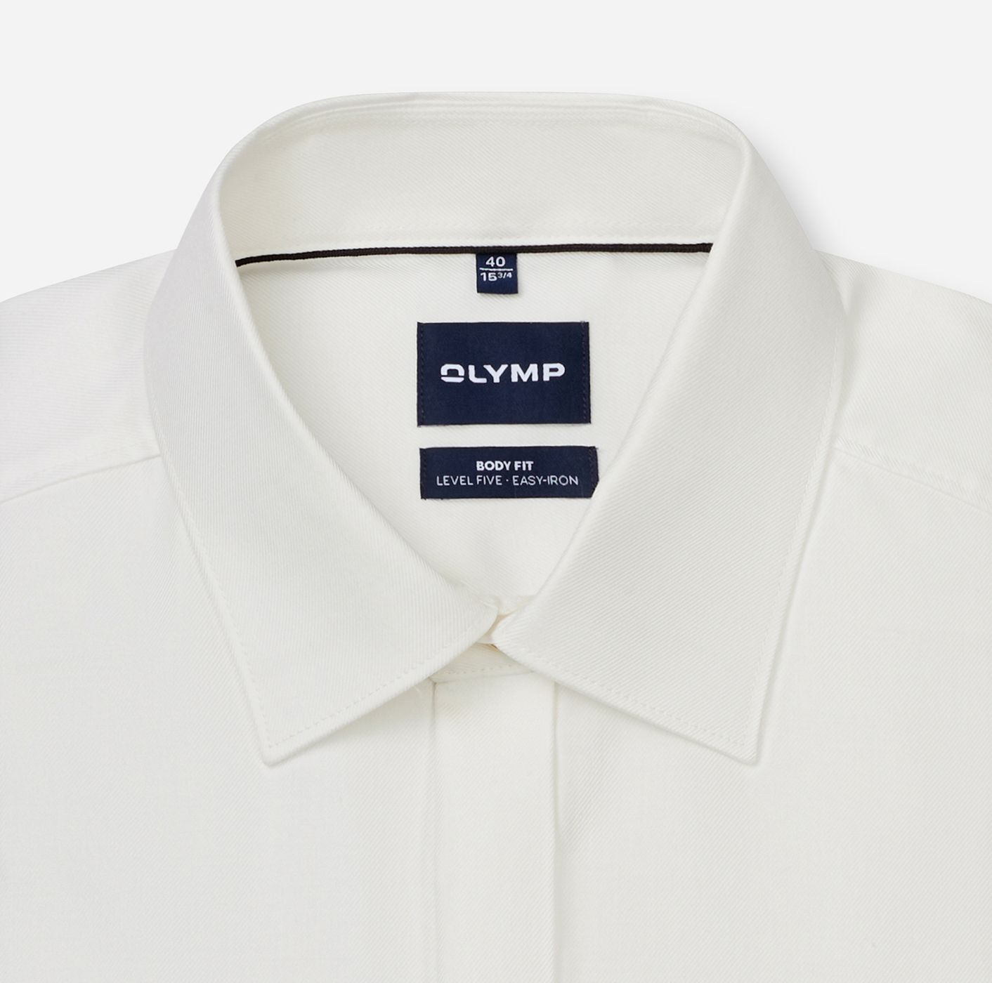 Hemd Herren Hellbeige – OLYMP Level Five Soirée Body Fit, Detailansicht