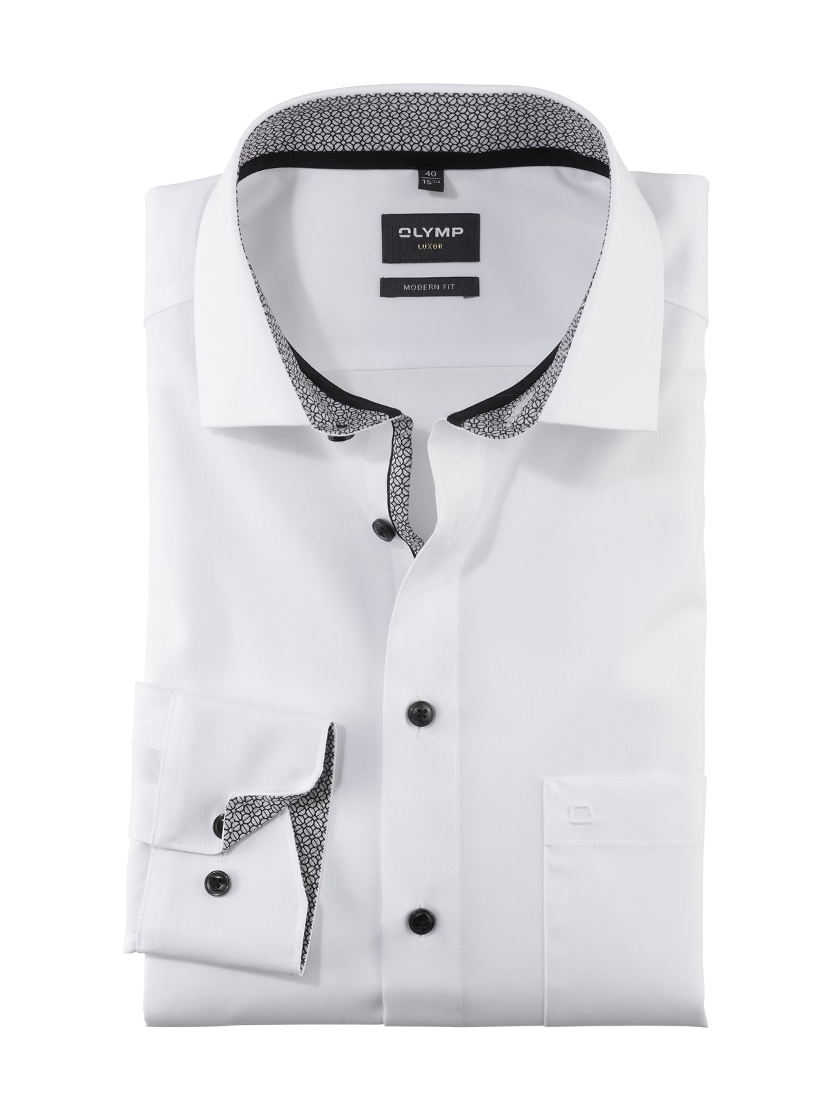 Hemd Herren Anthrazit – OLYMP Luxor Modern Fit