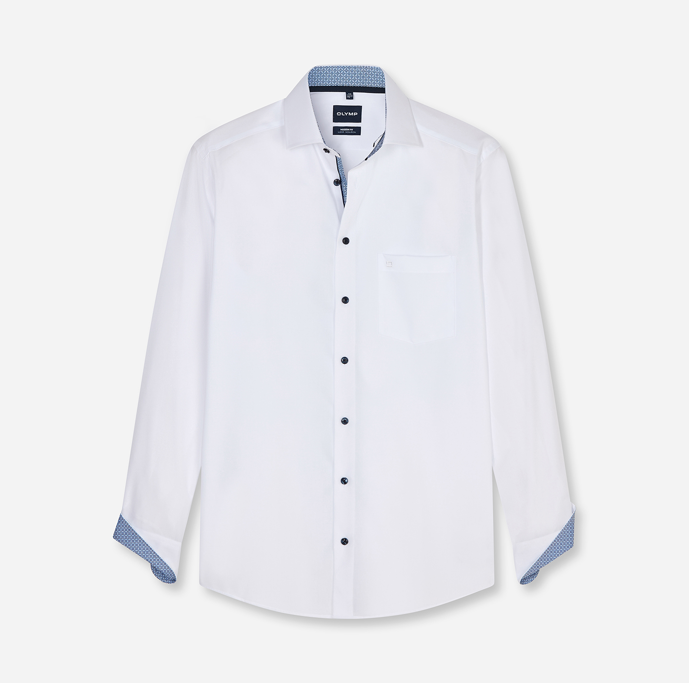 Hemd Herren Weiß – OLYMP Luxor Modern Fit