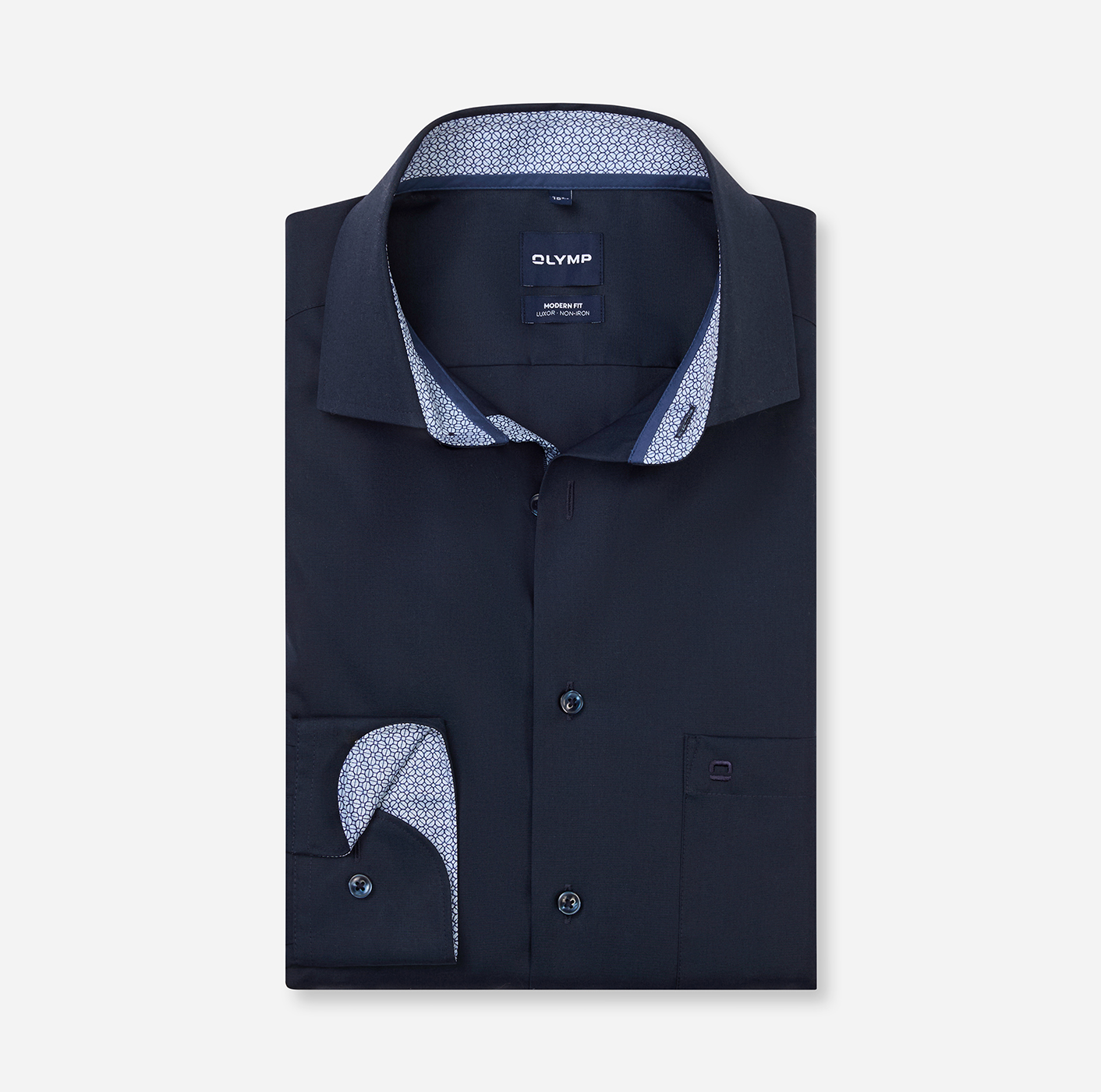 Hemd Herren Kobalt – OLYMP Luxor Modern Fit
