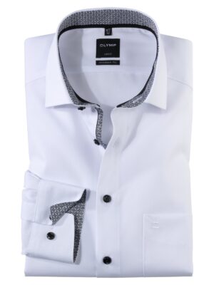 Hemd Herren Anthrazit – OLYMP Luxor Modern Fit Extra langer Arm