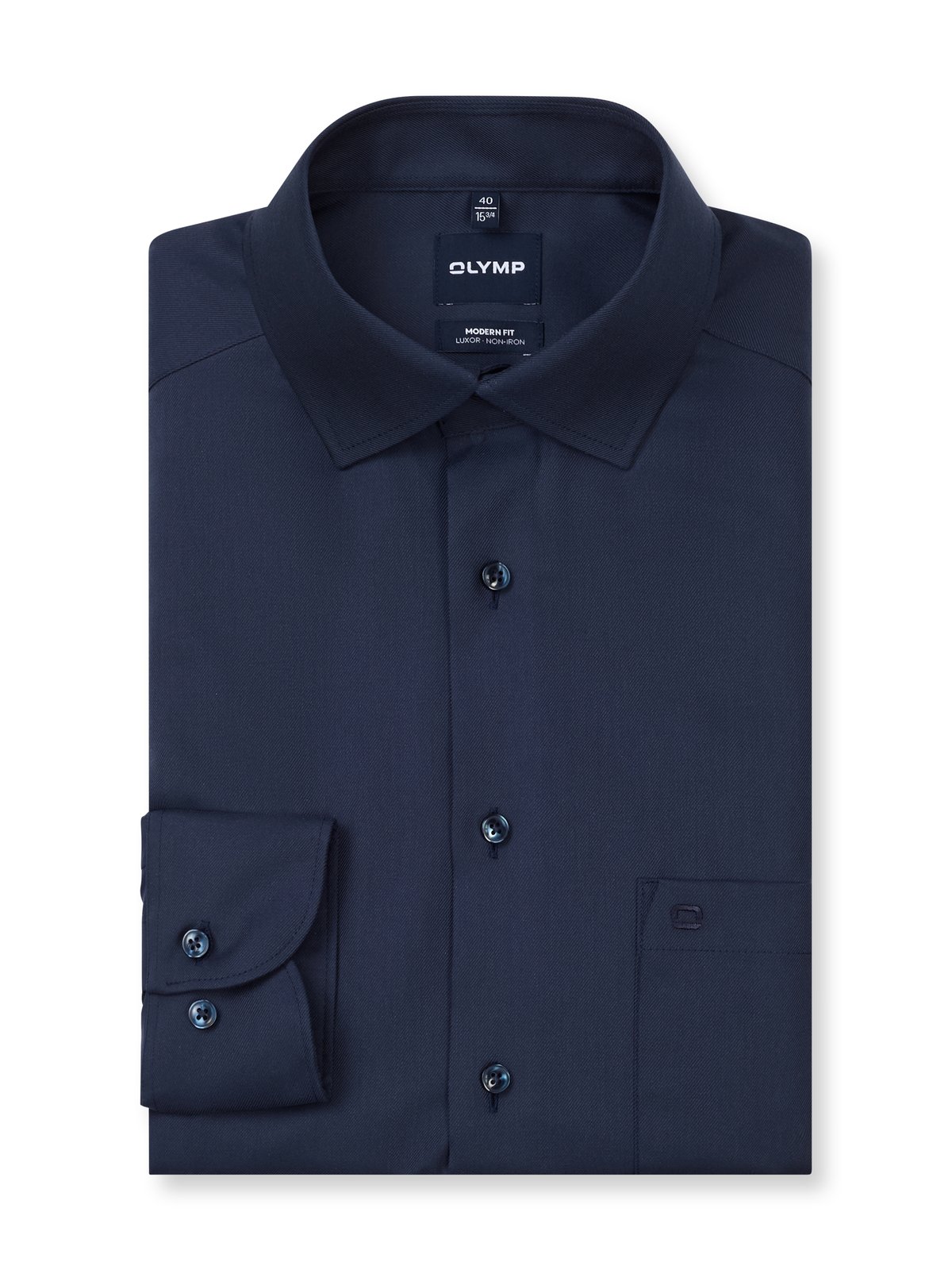 Hemd Herren Nachtblau – OLYMP Luxor Modern Fit