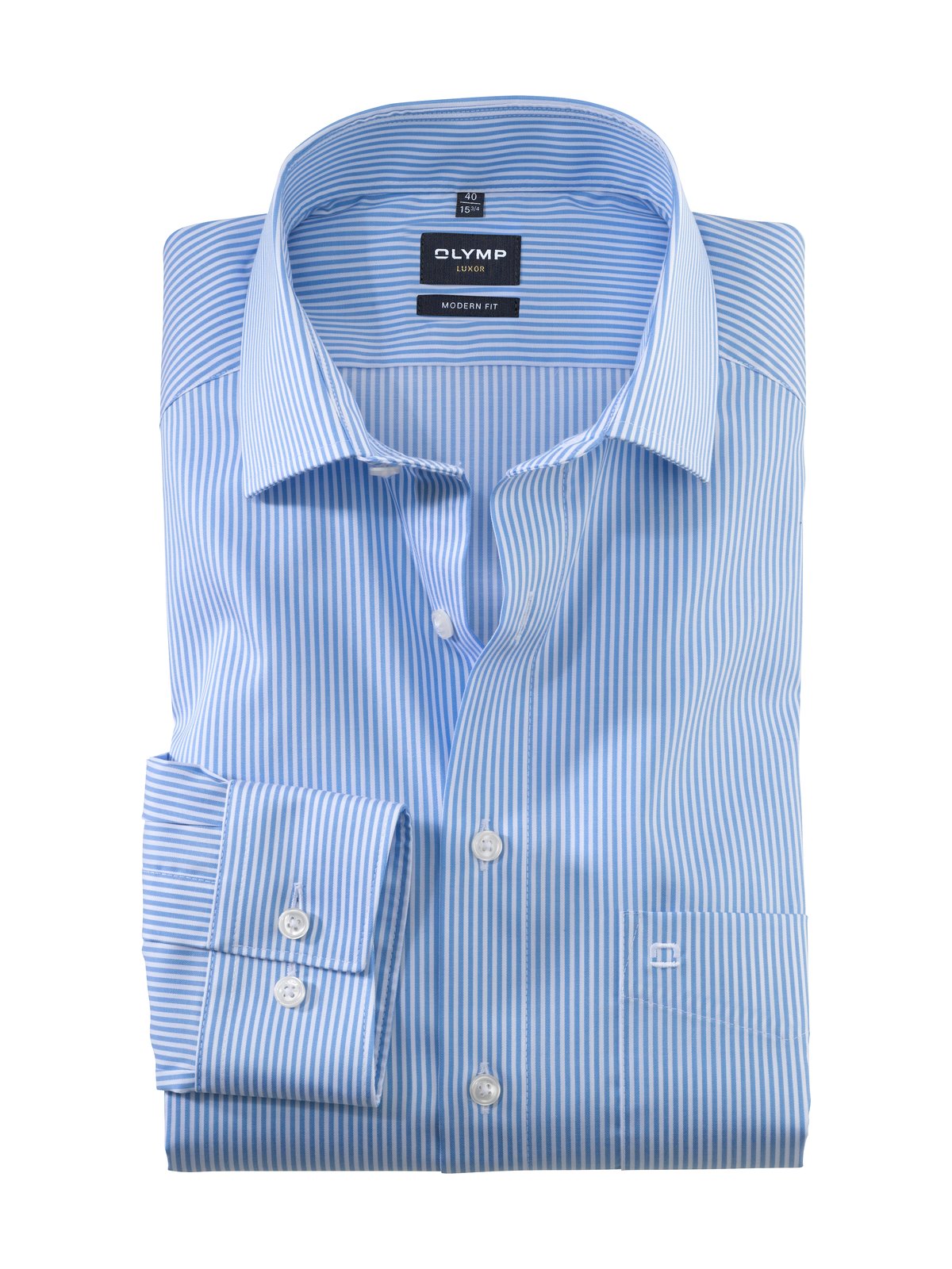 Hemd Herren Bleu – OLYMP Luxor Modern Fit