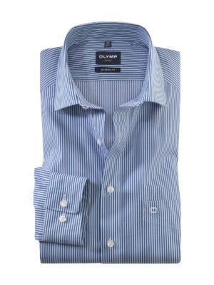 Hemd Herren Marine – OLYMP Luxor Modern Fit Extra langer Arm
