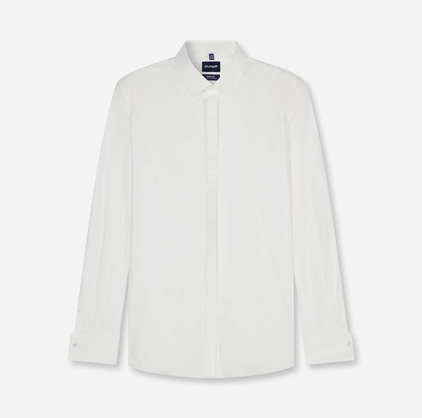 Hemd Herren Hellbeige – OLYMP No. Six Soirée Super Slim