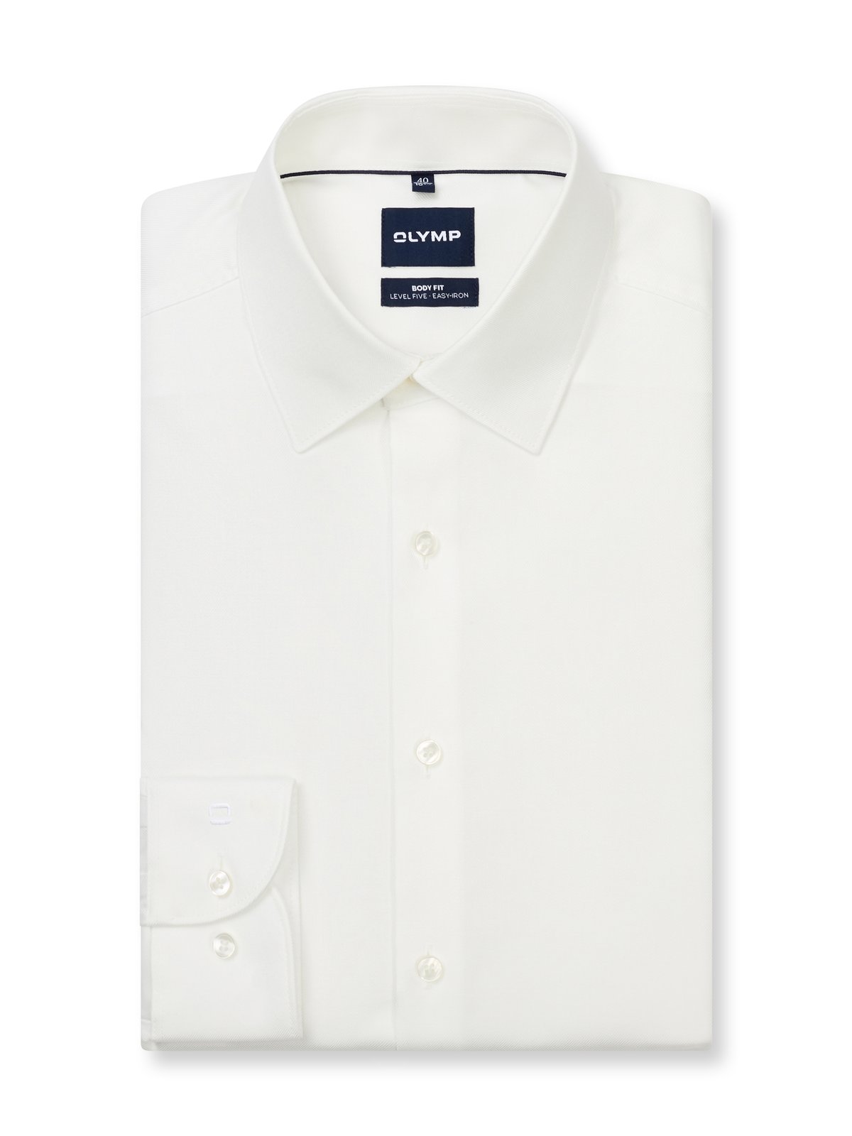 Hemd Herren Hellbeige – OLYMP Level Five Body Fit, Detailansicht