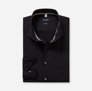 Hemd Herren Anthrazit – OLYMP Level Five Body Fit Extra langer Arm