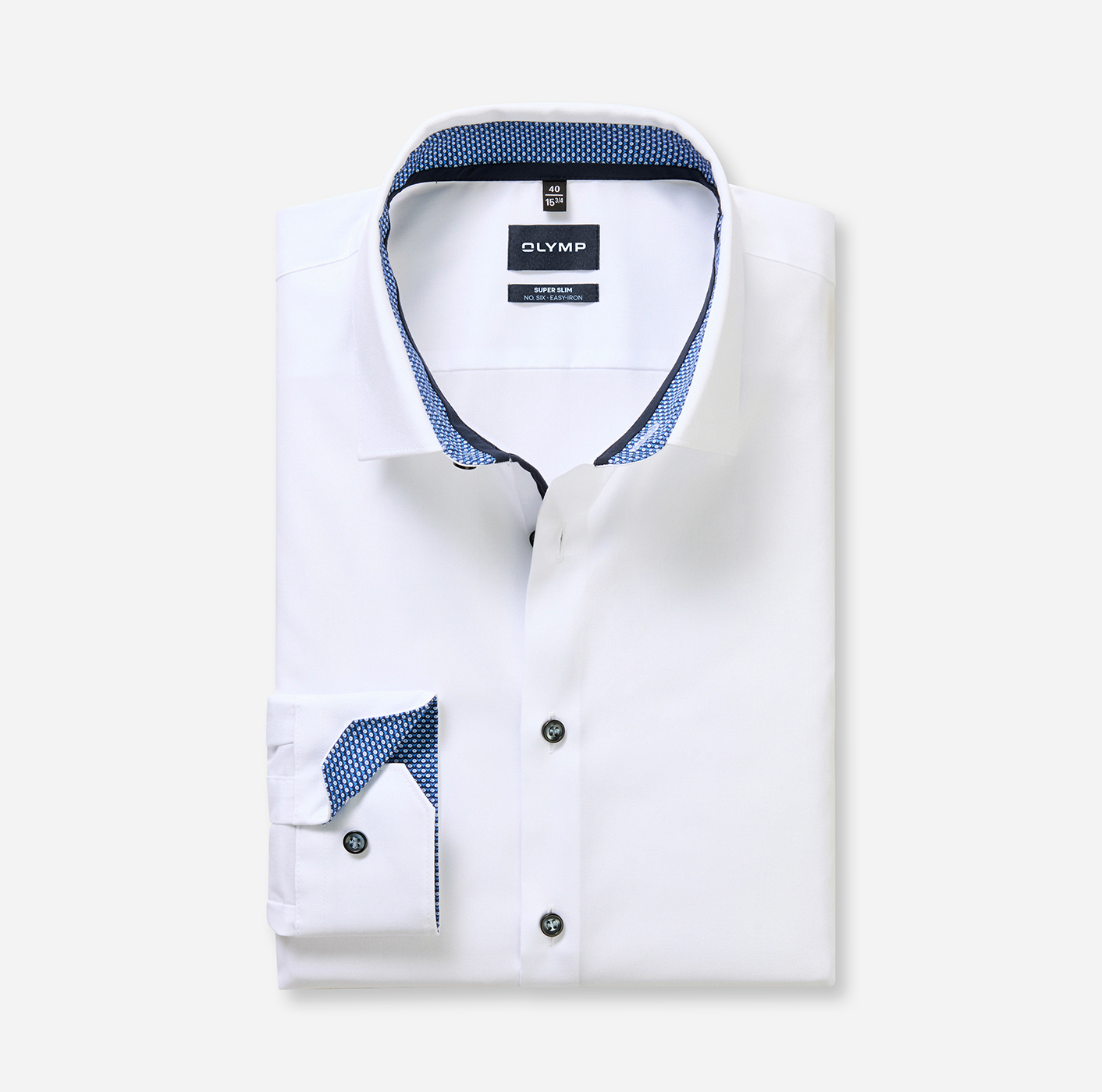 Hemd Herren Marine – OLYMP No. Six Super Slim