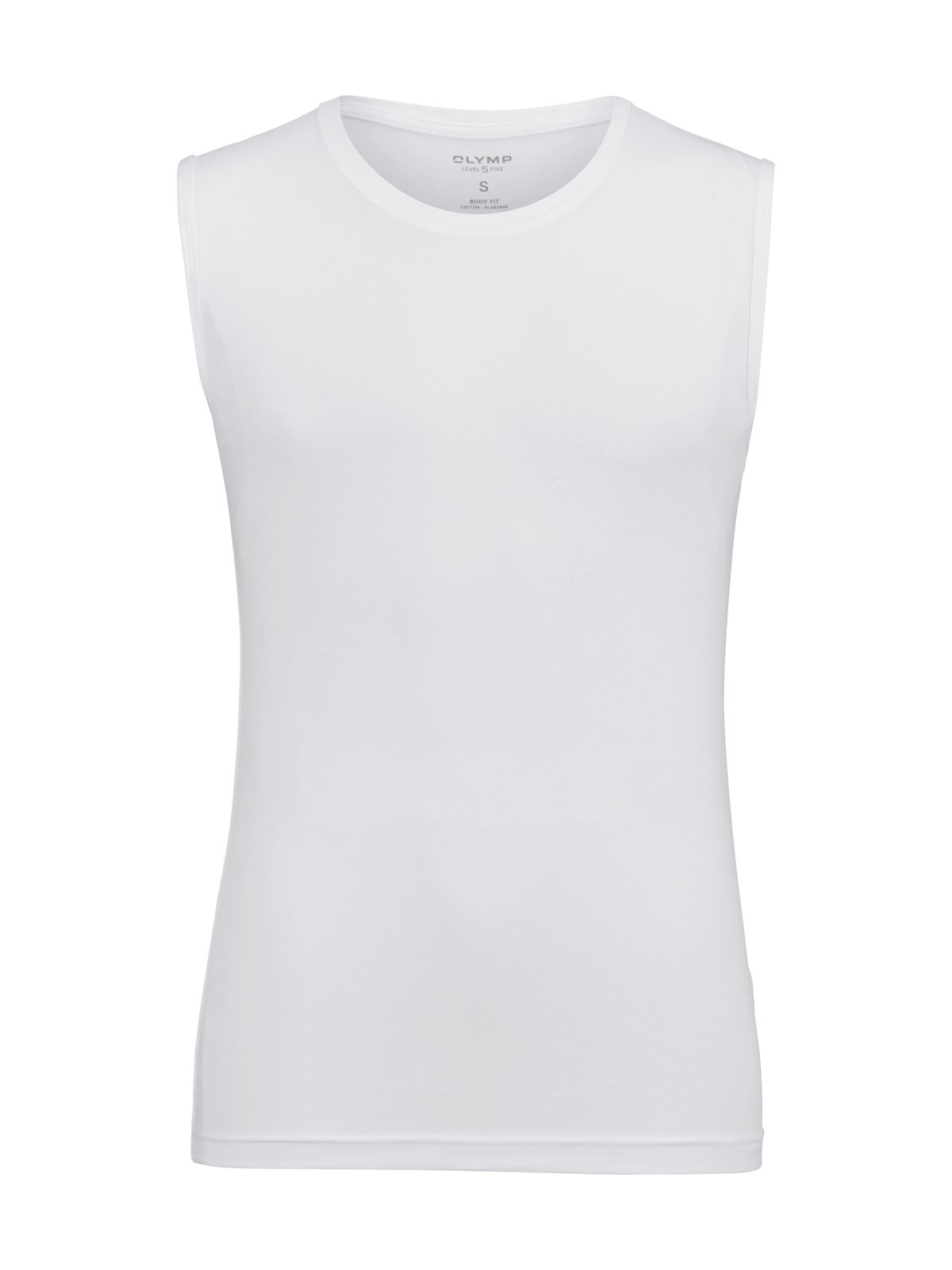 T-Shirt Herren Weiß – OLYMP Level Five Unterzieh-T-Shirt Body Fit