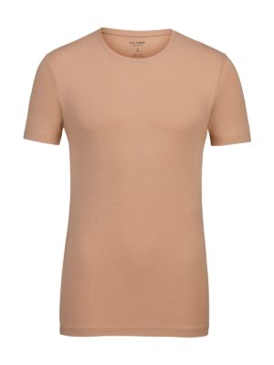 T-Shirt Herren Caramel – OLYMP Level Five Unterzieh-T-Shirt Body Fit