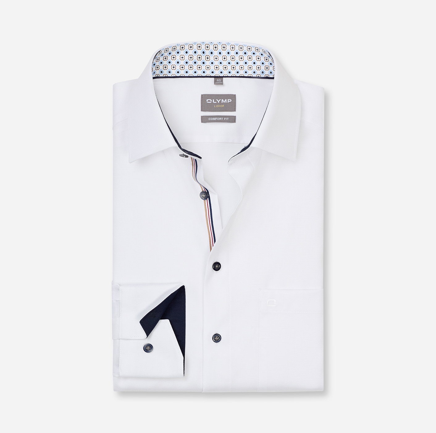 Hemd Herren Weiß – OLYMP Luxor Comfort Fit