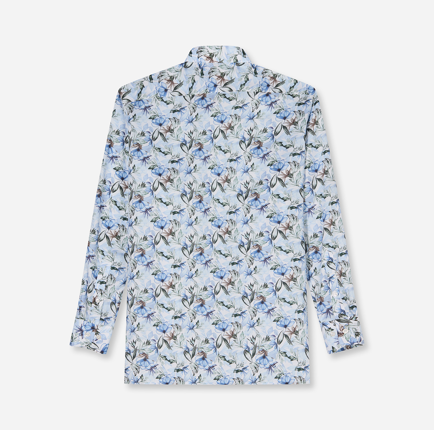 Hemd Herren Bleu – OLYMP Luxor Comfort Fit, Detailansicht