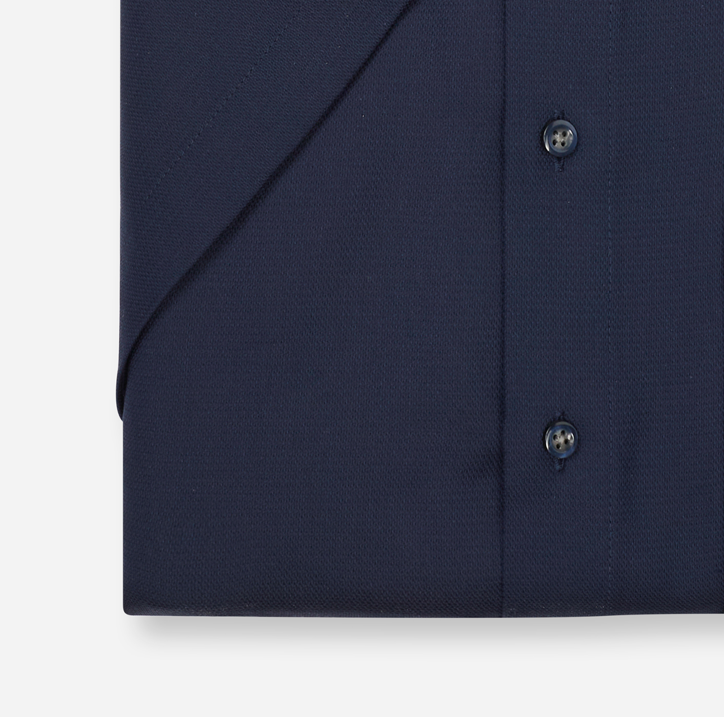 Hemd Herren Marine – OLYMP Luxor Comfort Fit, Detailansicht