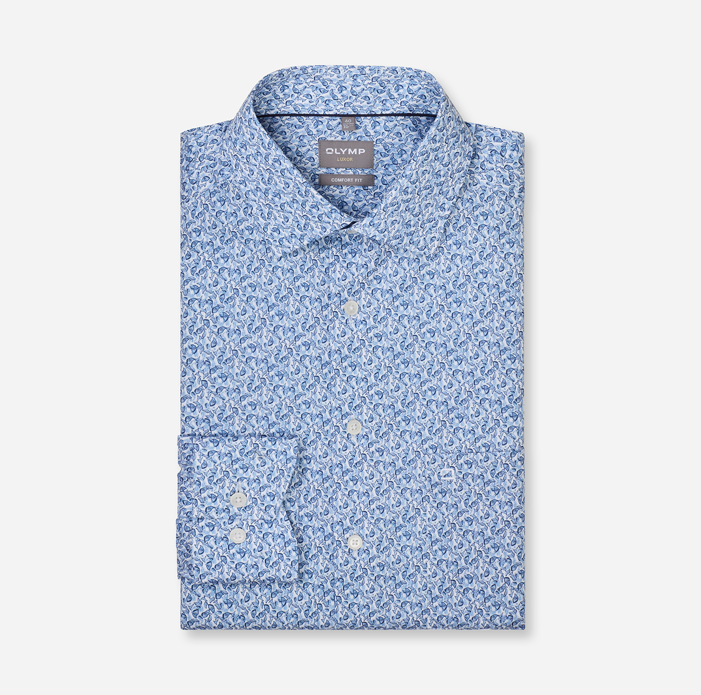 Hemd Herren Bleu – OLYMP Luxor Comfort Fit