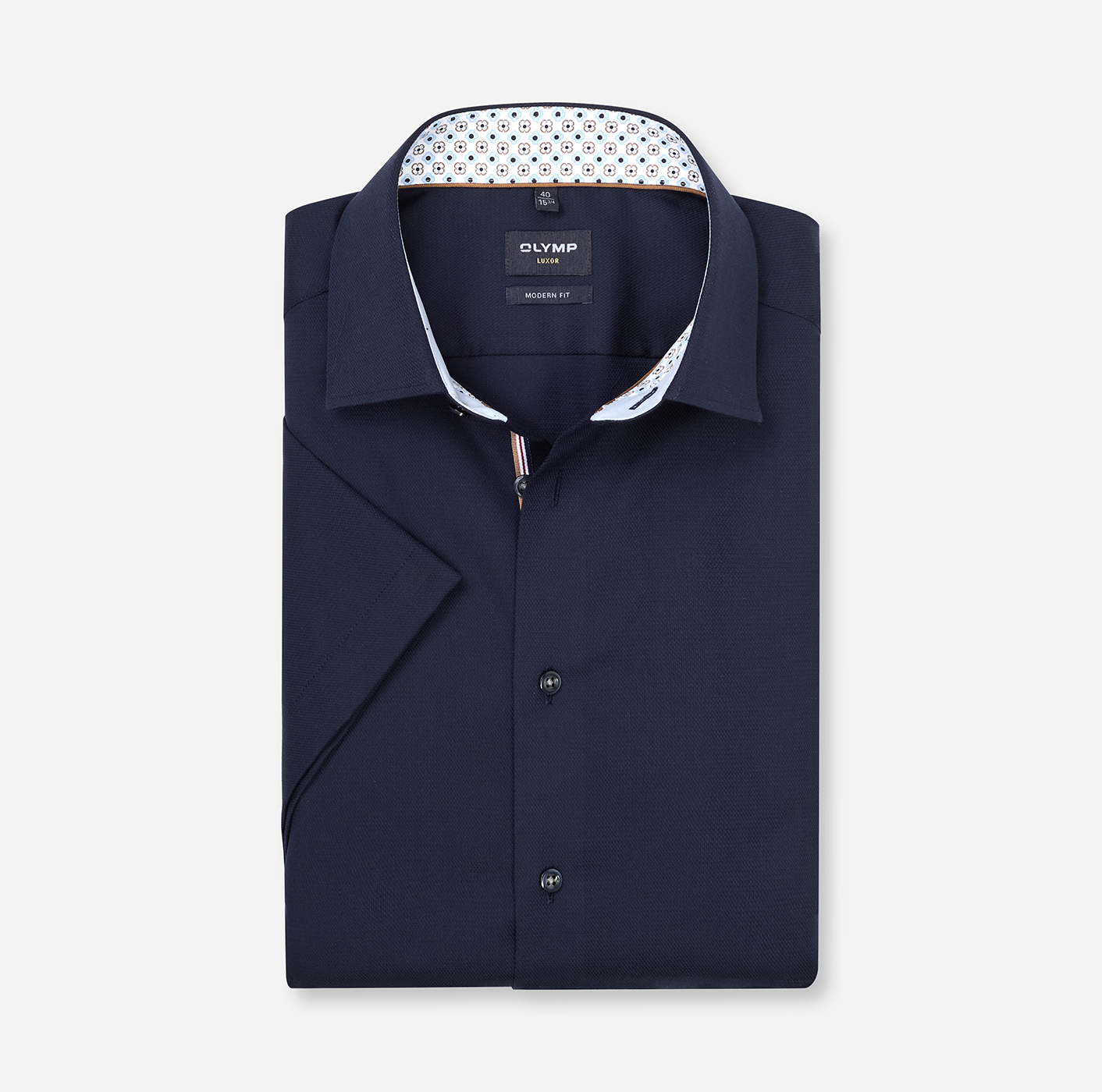 Hemd Herren Marine – OLYMP Luxor 24/Seven Modern Fit