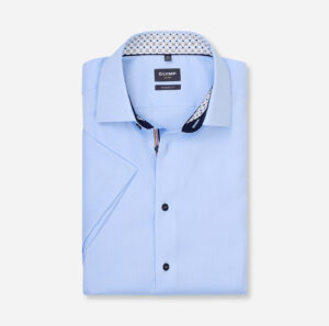 Hemd Herren Bleu – OLYMP Luxor 24/Seven Modern Fit