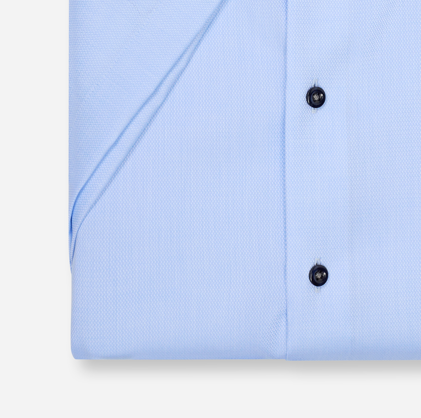 Hemd Herren Bleu – OLYMP Luxor 24/Seven Modern Fit, Detailansicht