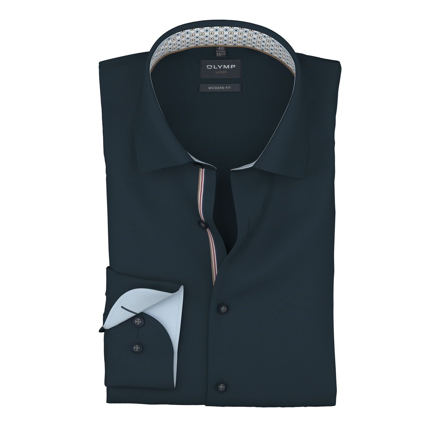 Hemd Herren Marine – OLYMP Luxor 24/Seven Modern Fit