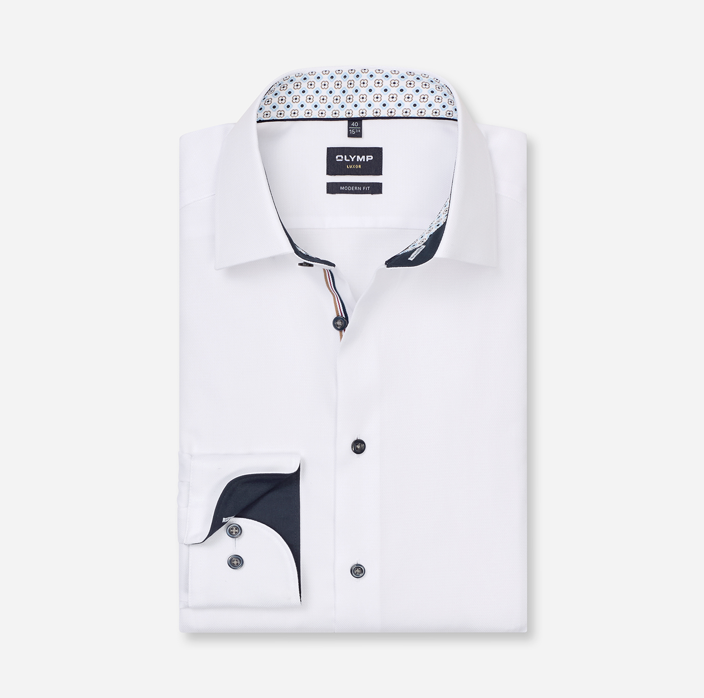 Hemd Herren Weiß – OLYMP Luxor 24/Seven Modern Fit