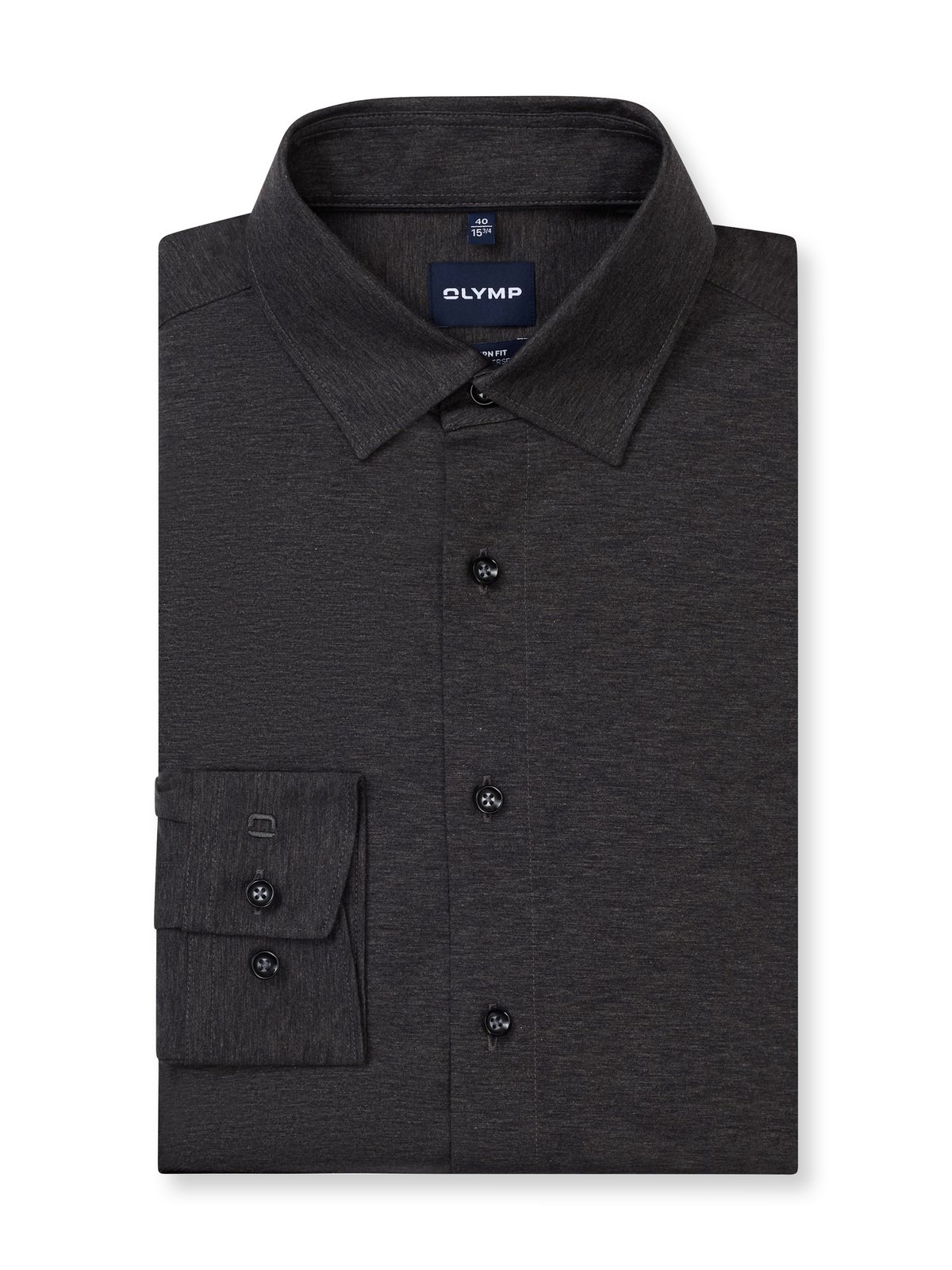 Hemd Herren Anthrazit – OLYMP Luxor 24/Seven Modern Fit