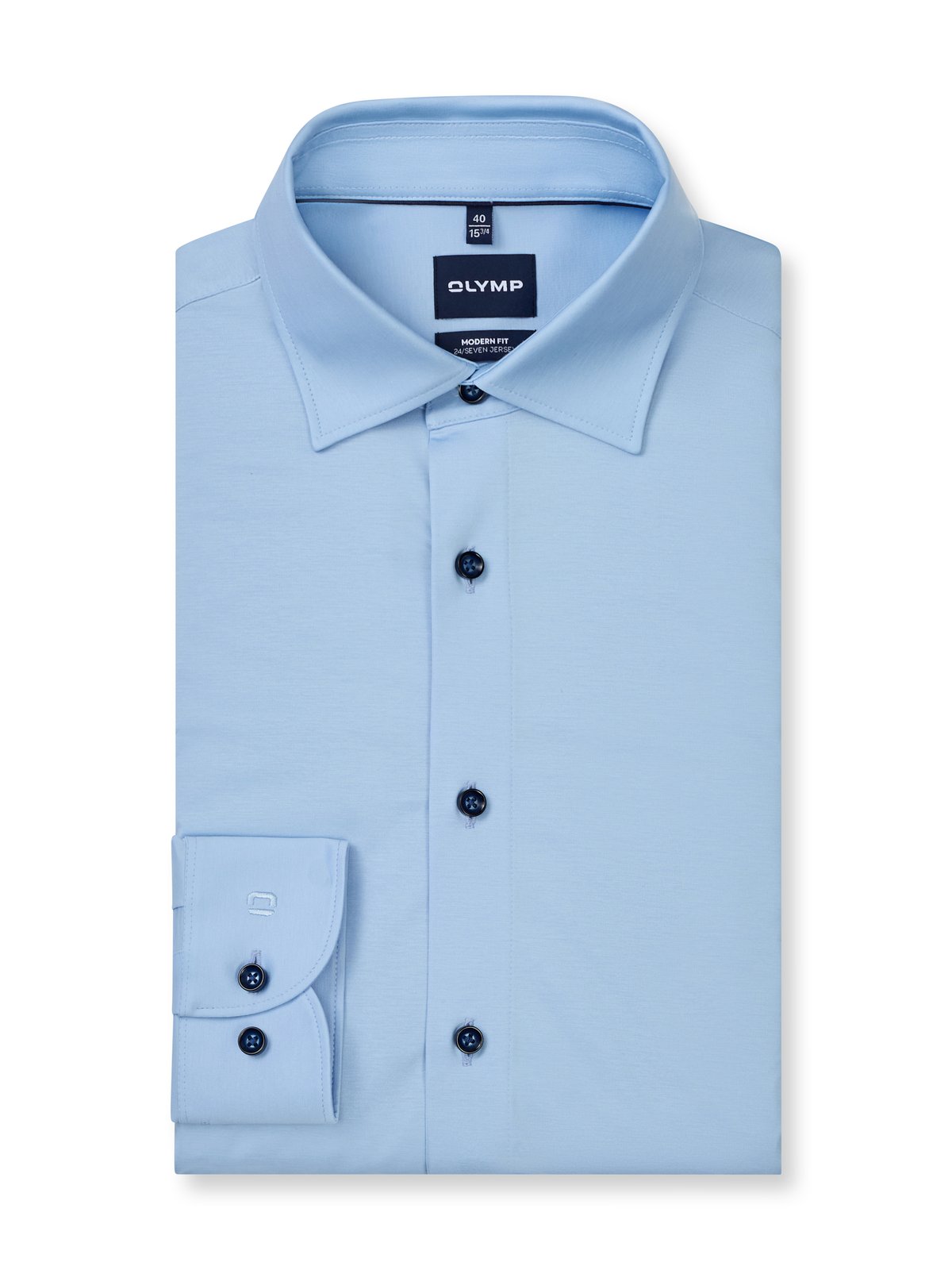 Hemd Herren Hellblau – OLYMP Luxor 24/Seven Modern Fit
