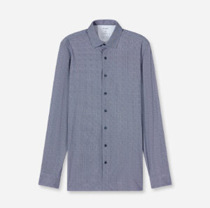 Hemd Herren Bleu – OLYMP Luxor 24/Seven Modern Fit