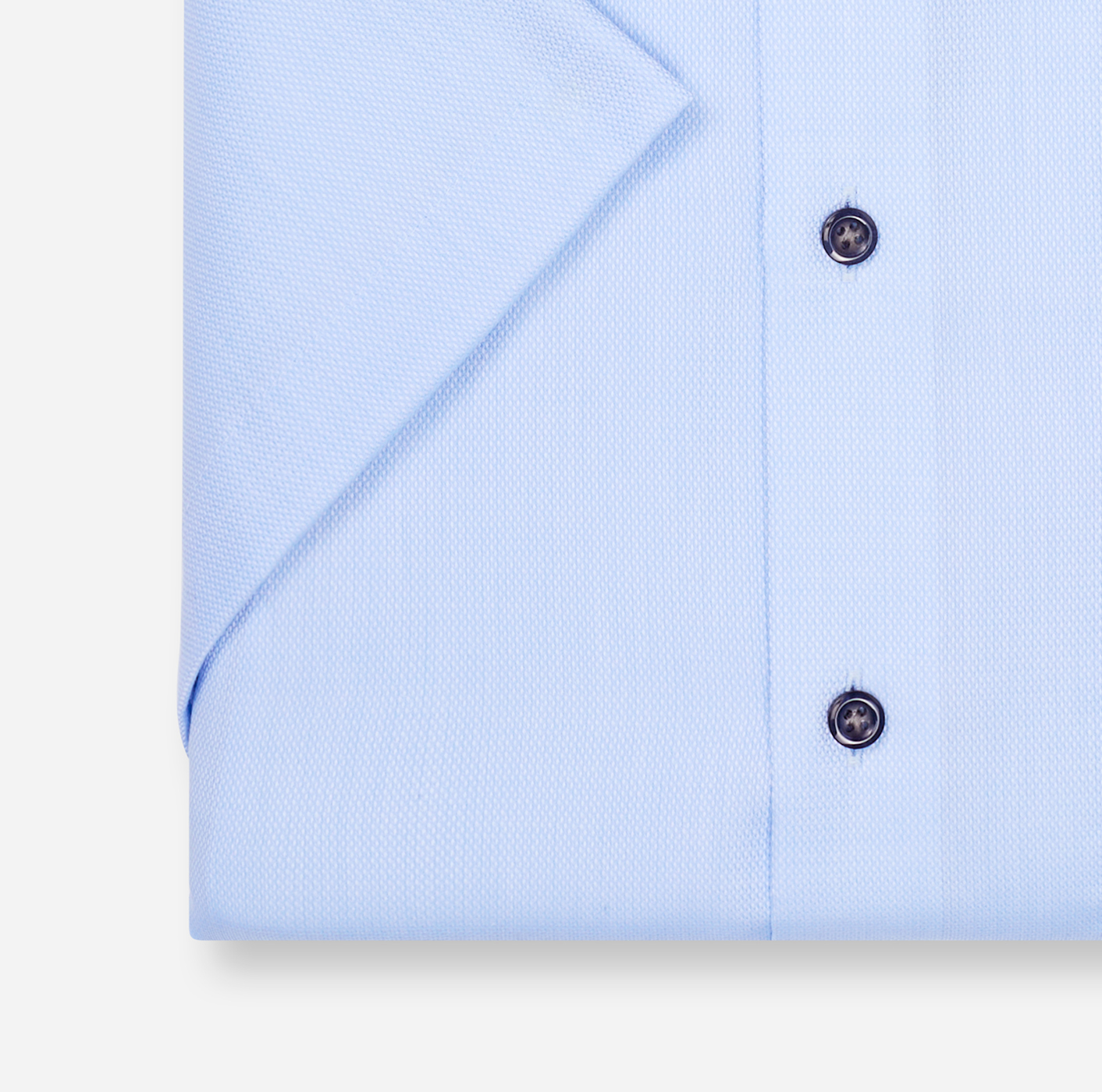 Hemd Herren Bleu – OLYMP Luxor Modern Fit, Detailansicht