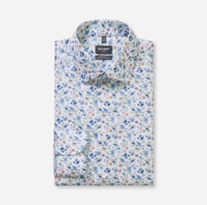 Hemd Herren Weiß – OLYMP Luxor Modern Fit Extra langer Arm
