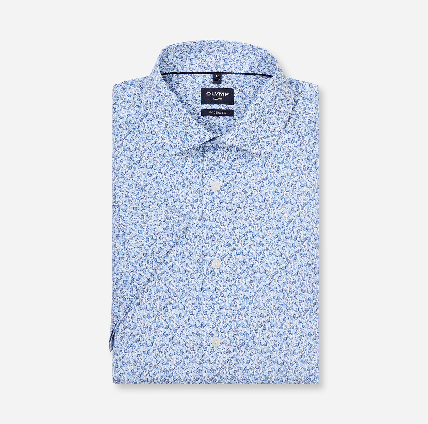 Hemd Herren Bleu – OLYMP Luxor Modern Fit