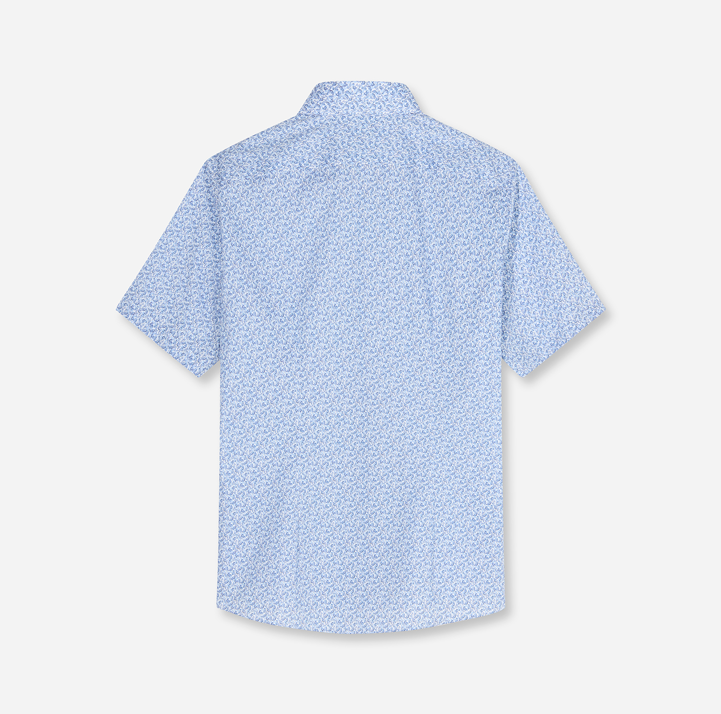 Hemd Herren Bleu – OLYMP Luxor Modern Fit, Detailansicht