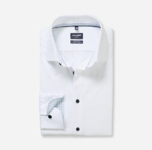 Hemd Herren Bleu – OLYMP Luxor 24/Seven Modern Fit