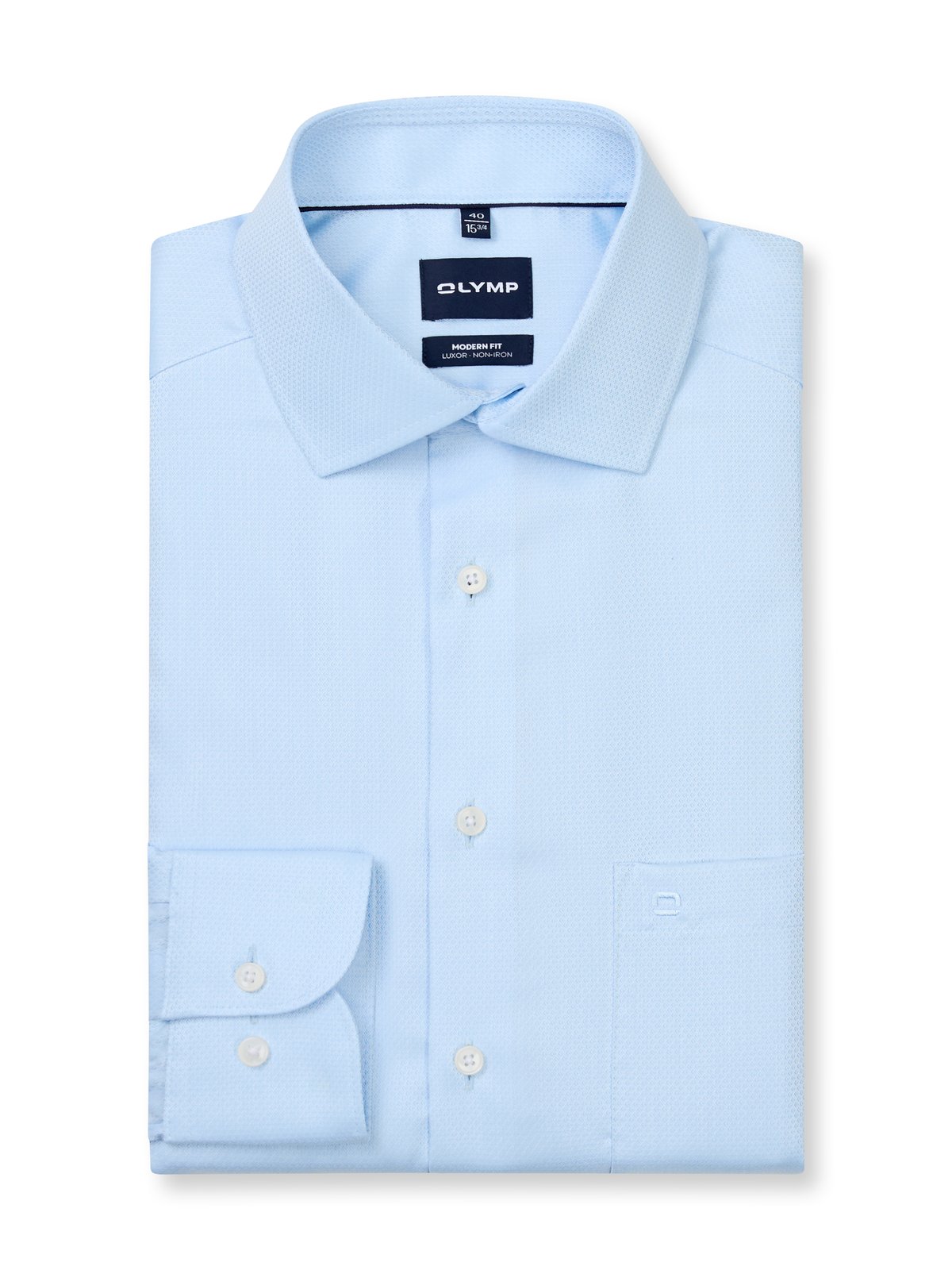 Hemd Herren Bleu – OLYMP Luxor Modern Fit