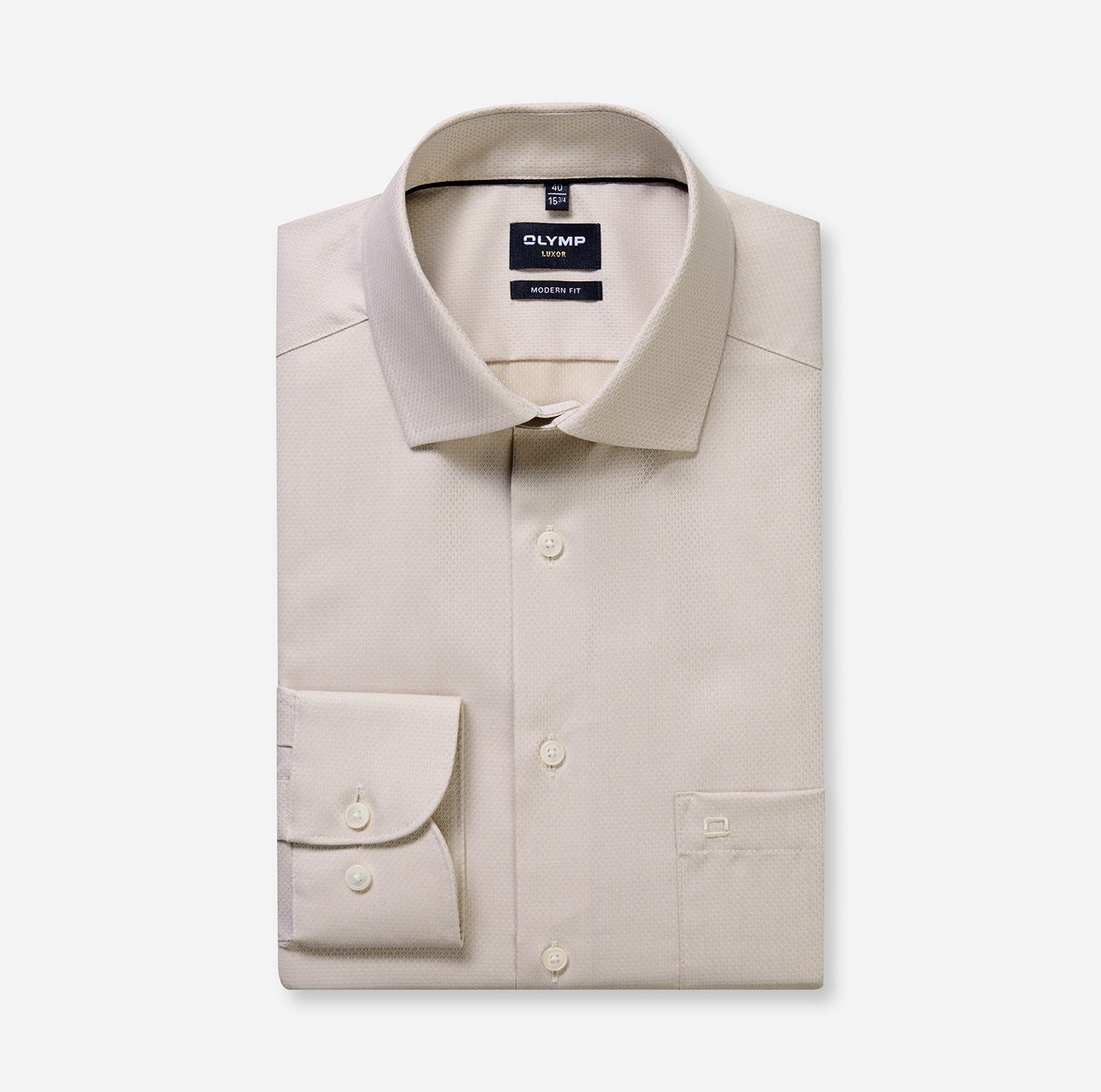 Hemd Herren Natur – OLYMP Luxor Modern Fit