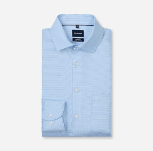 Hemd Herren Bleu – OLYMP Luxor Modern Fit