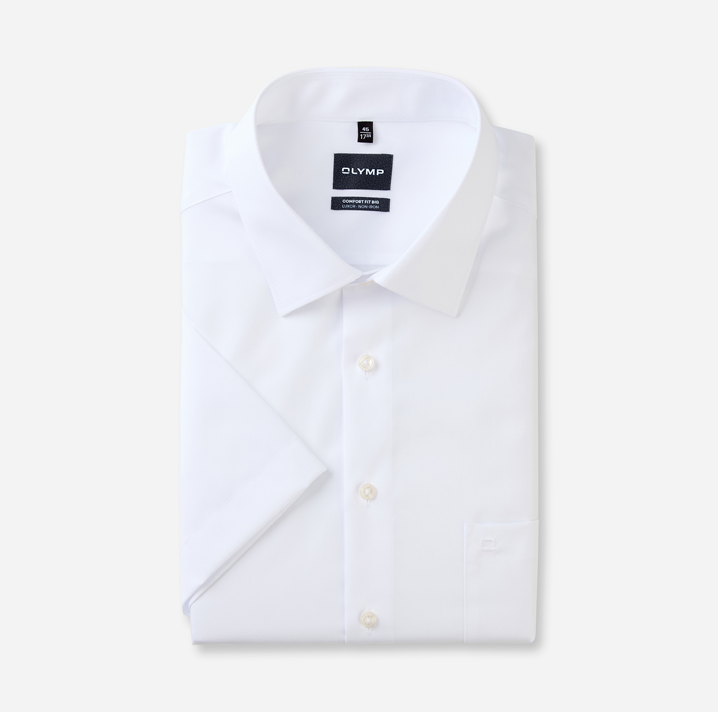 Hemd Herren Weiß – OLYMP Luxor Comfort Fit Big